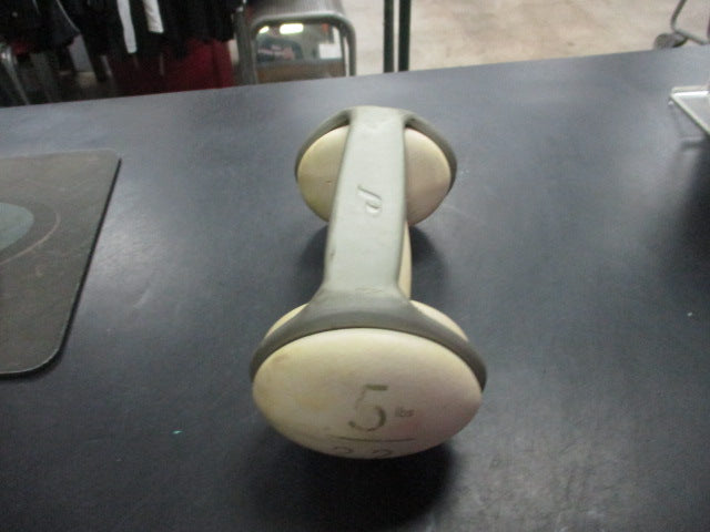 Used 5 LB Neoprene Dumbbell