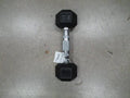 New Rising Sports 3 lb Rubber Dumbbell
