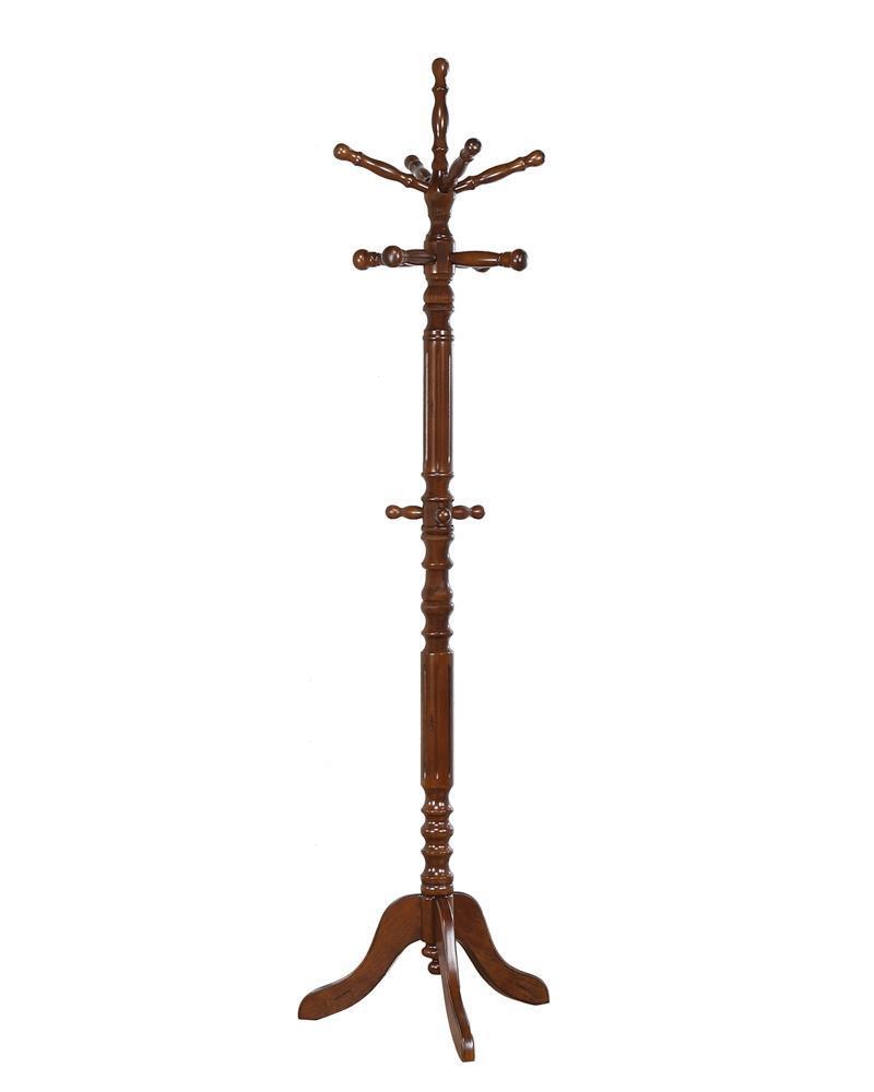 Coat Rack With 11 Hooks - Brown