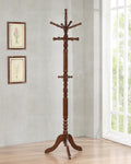 Coat Rack With 11 Hooks - Brown