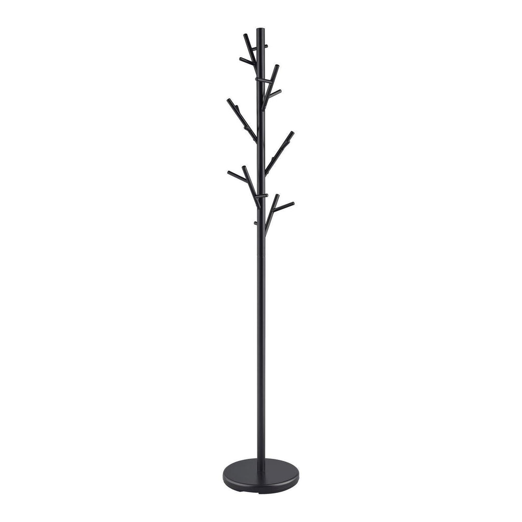 Coat Rack With 18 Hooks - Black