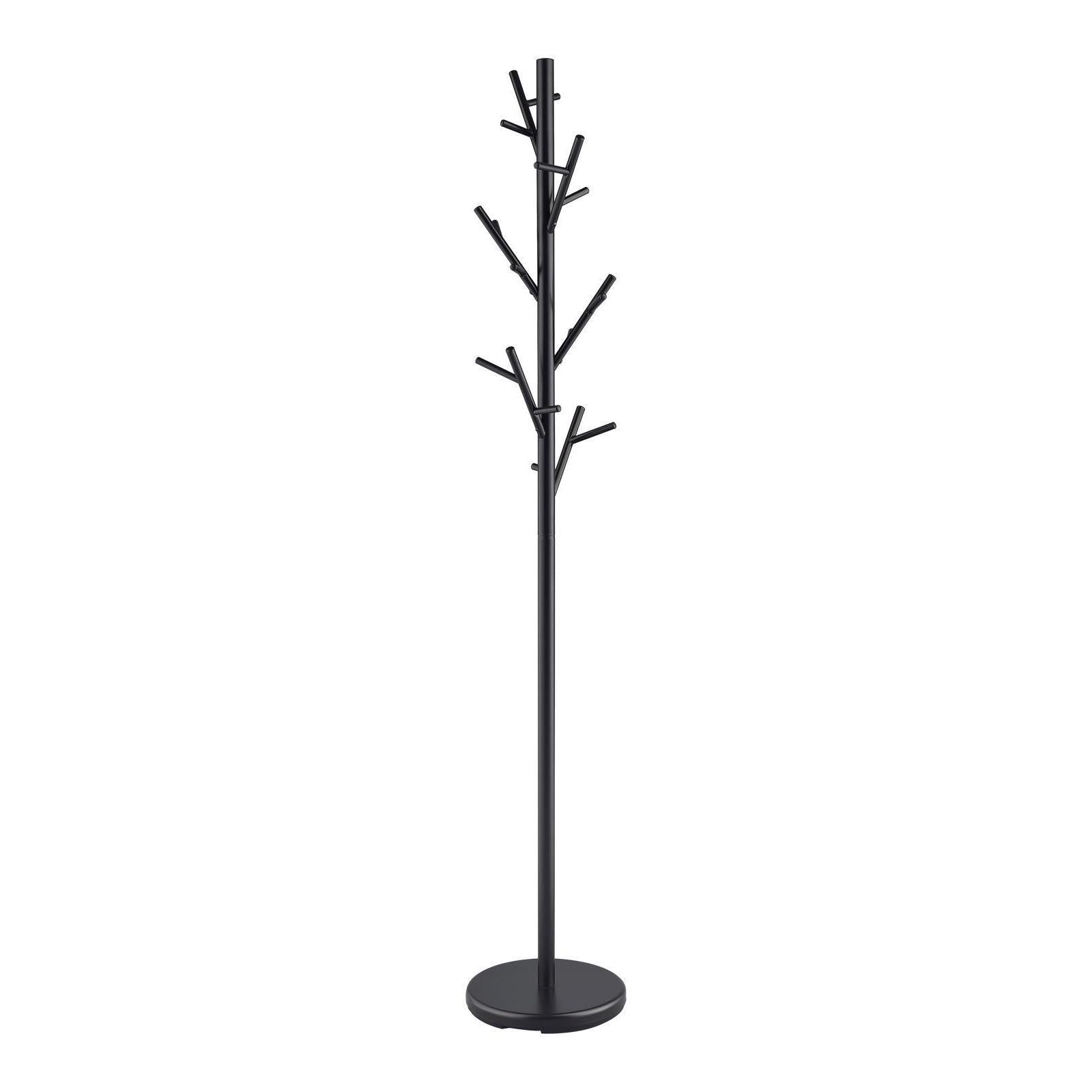Coat Rack With 18 Hooks - Black