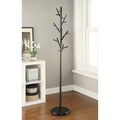 Coat Rack With 18 Hooks - Black