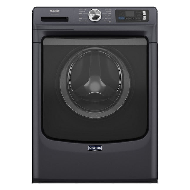 Maytag 5.0 CU. FT. Smart Pet Pro Front Load Washer in Midnight Steel