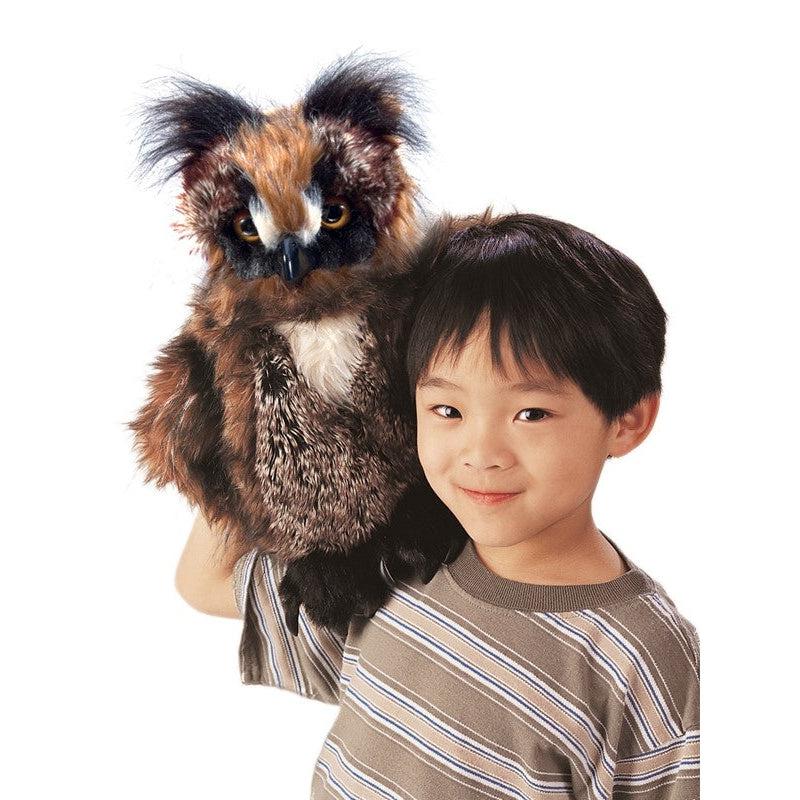 Owl, Great Horned Puppet