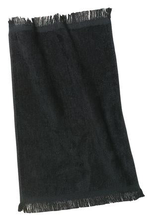 Black Football Officials Towel