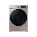 Samsung 4.5 cu. ft. Large Capacity Smart Front Load Washer with Super Speed Wash - Champagne