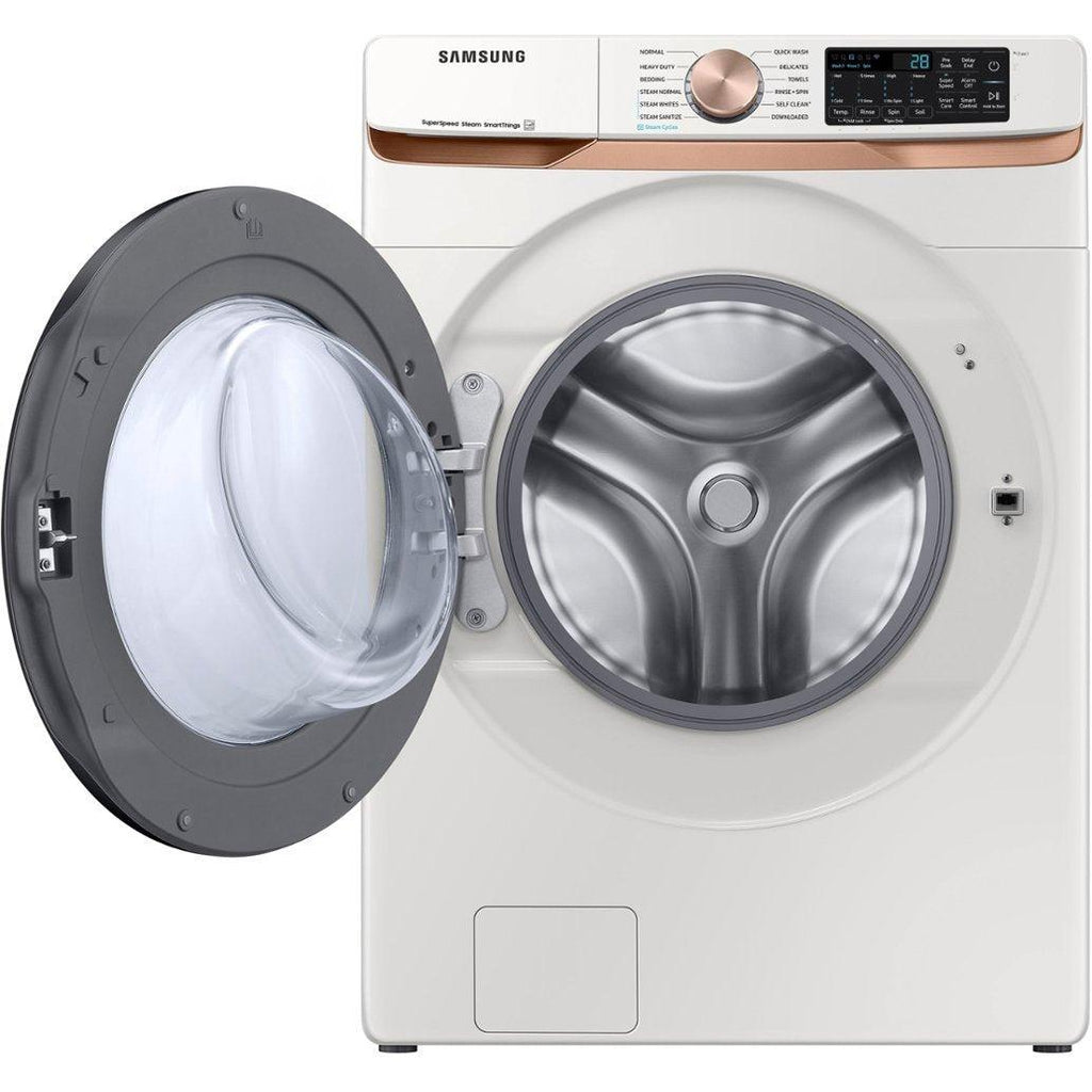 Samsung 5.0 Cu. Ft. Extra Large Capacity Smart Front Load Washer with Super Speed Wash and Steam