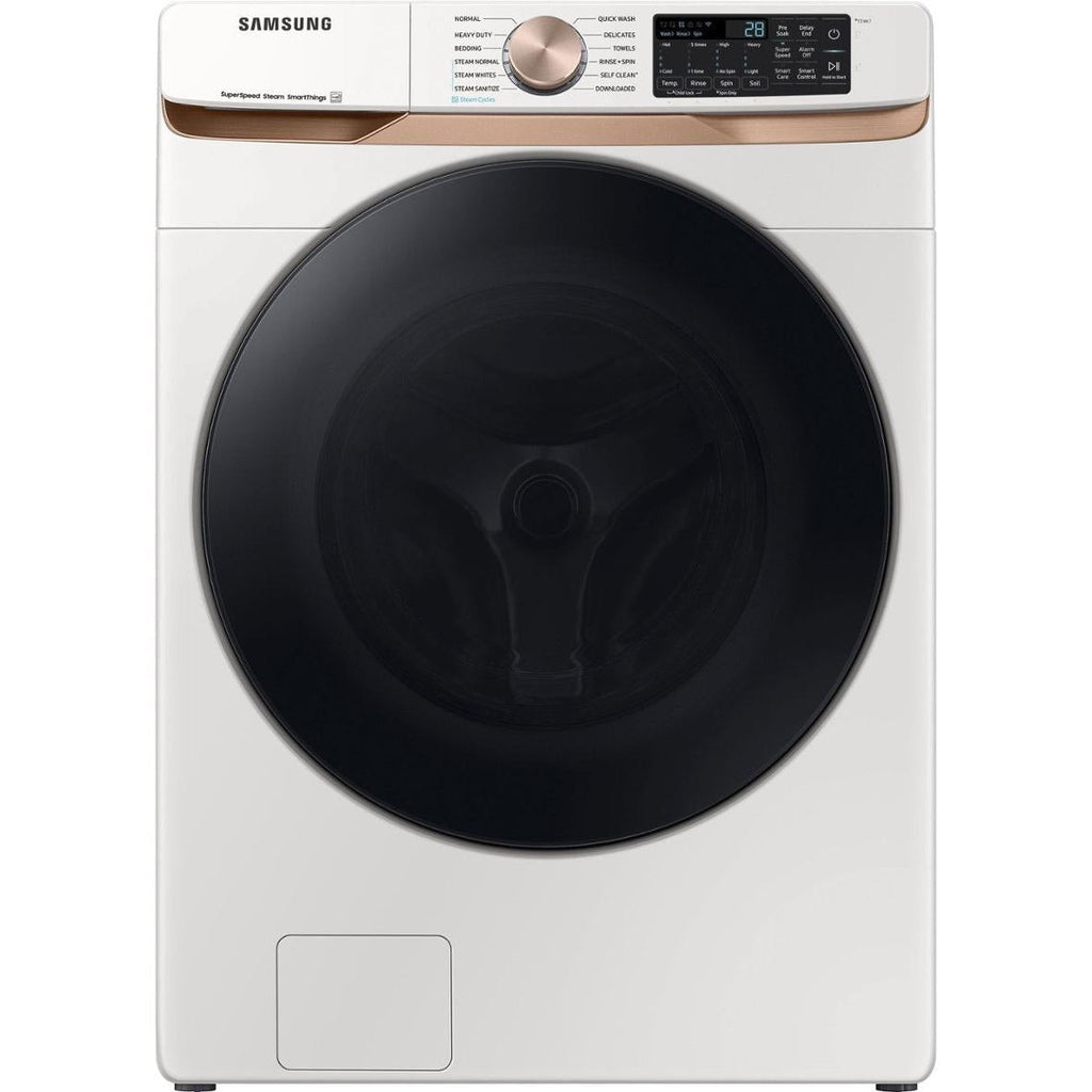 Samsung 5.0 Cu. Ft. Extra Large Capacity Smart Front Load Washer with Super Speed Wash and Steam