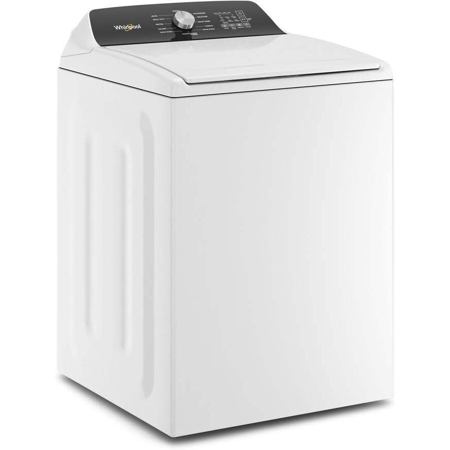 Whirlpool 4.6 Cu. Ft. Top Load Impeller Washer with Built-in Faucet - White