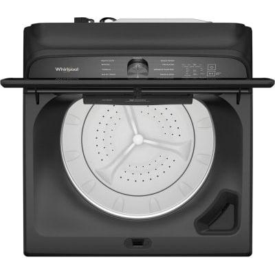 Whirlpool 5.3 Cu. Ft. Top Load Washer with Impeller in Volcano Black