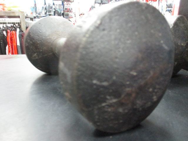 Used Vintage 10 LB Dumbbell Pair