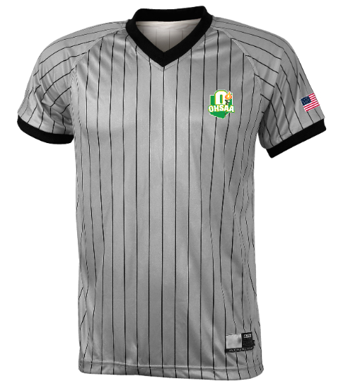 OHSAA Gray Wrestling Referee Shirt