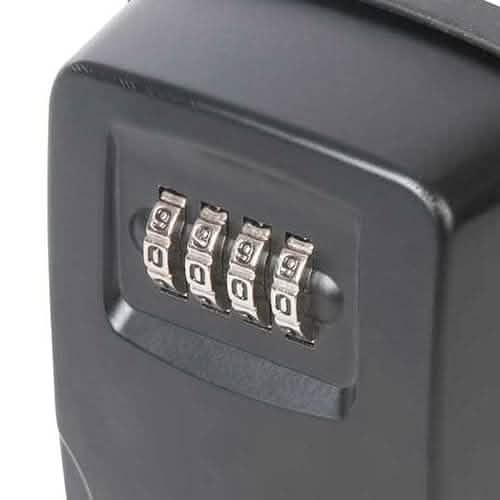 Outdoor High Security Wall Mounted Key Safe Box Code Secure Lock Storage 4 Digit