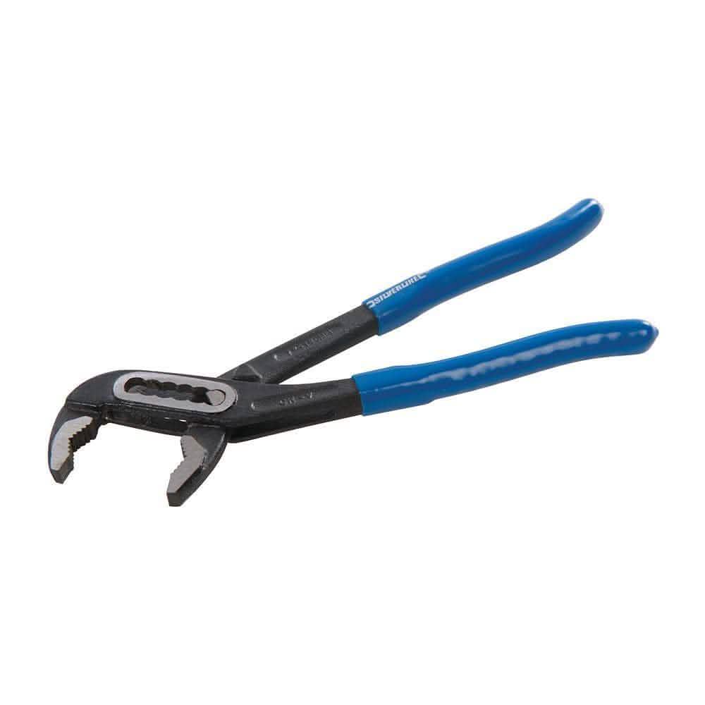 Silverline Slim Jaw Waterpump Pliers Length 180mm - Jaw 45mm 594941